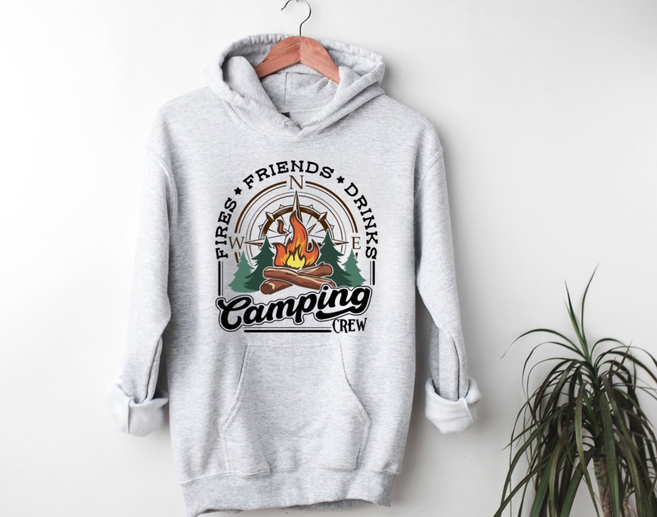 Camping Crew Graphic Shirt