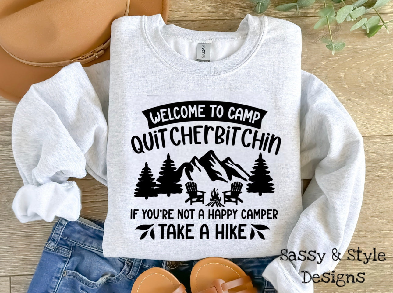 Welcome To Camp Quitcherbitchin' Shirt