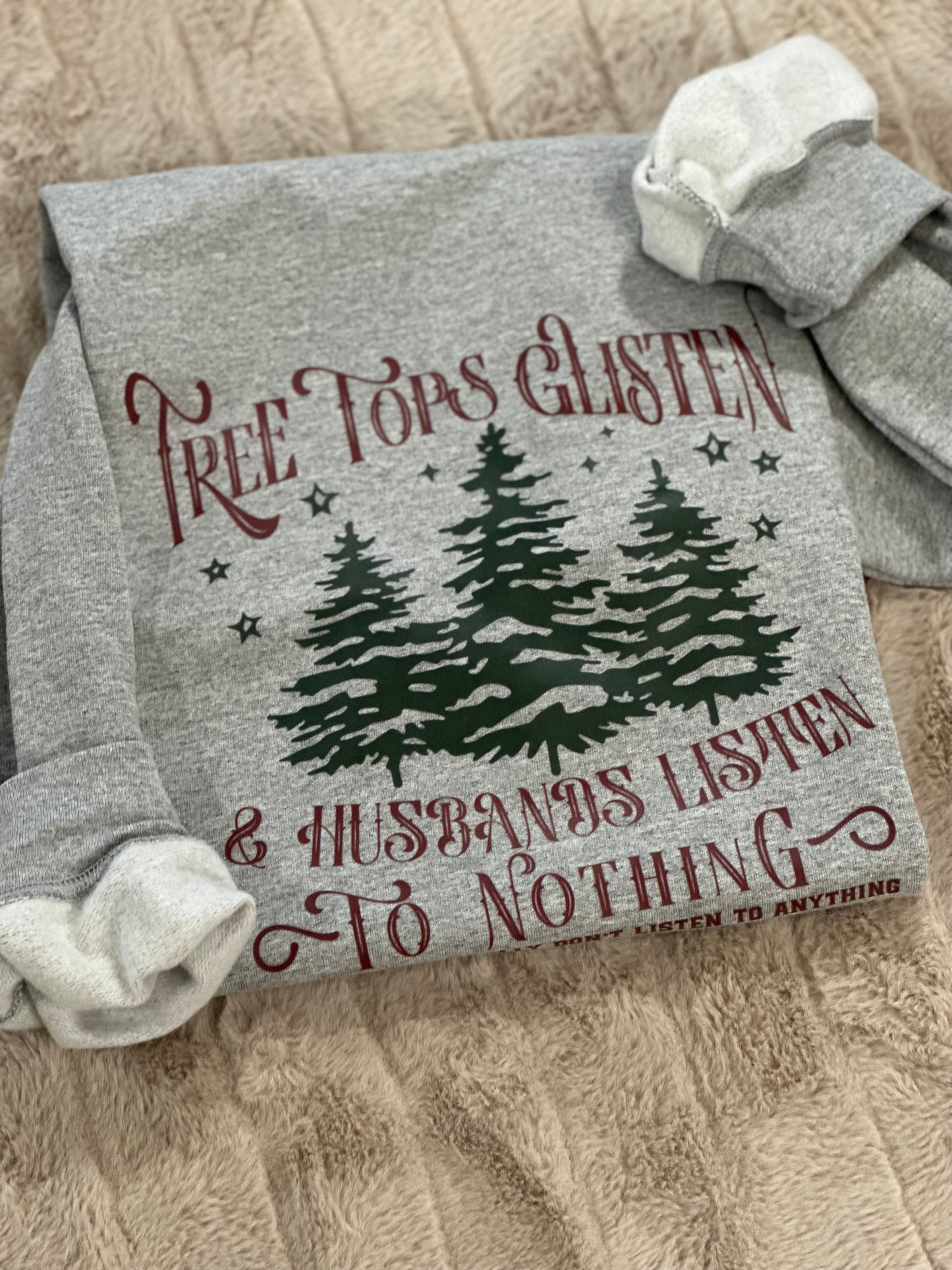 Tree Tops Glisten Graphic Shirt