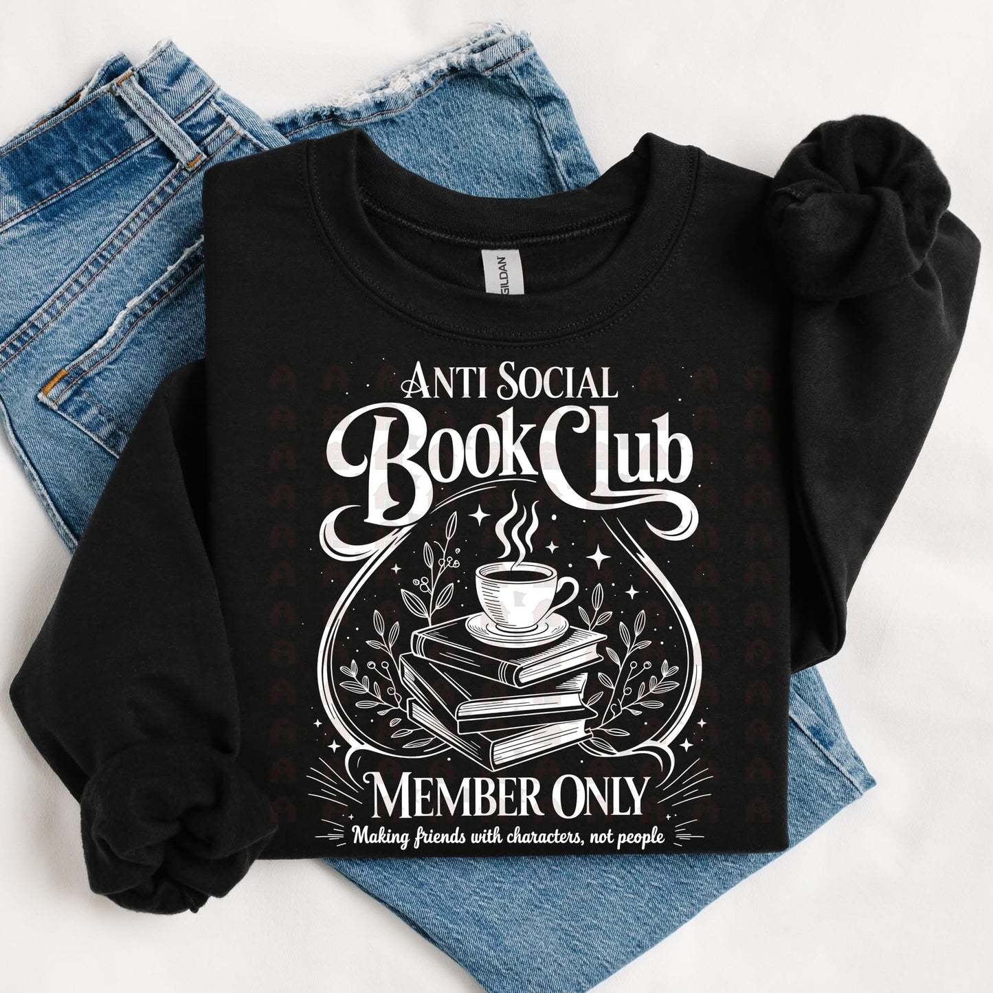 Antisocial Book Club Graphic Shirt
