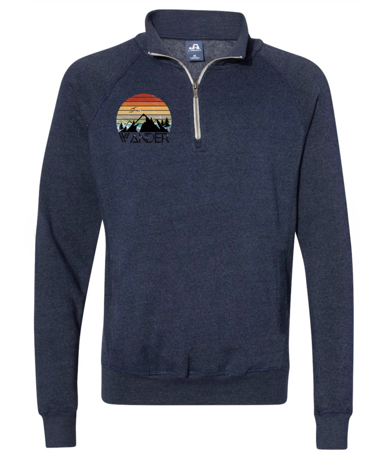 Wander Triblend Quarter-Zip Sweatshirt
