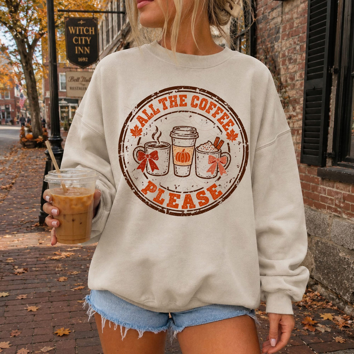 All The Coffee Please Shirt