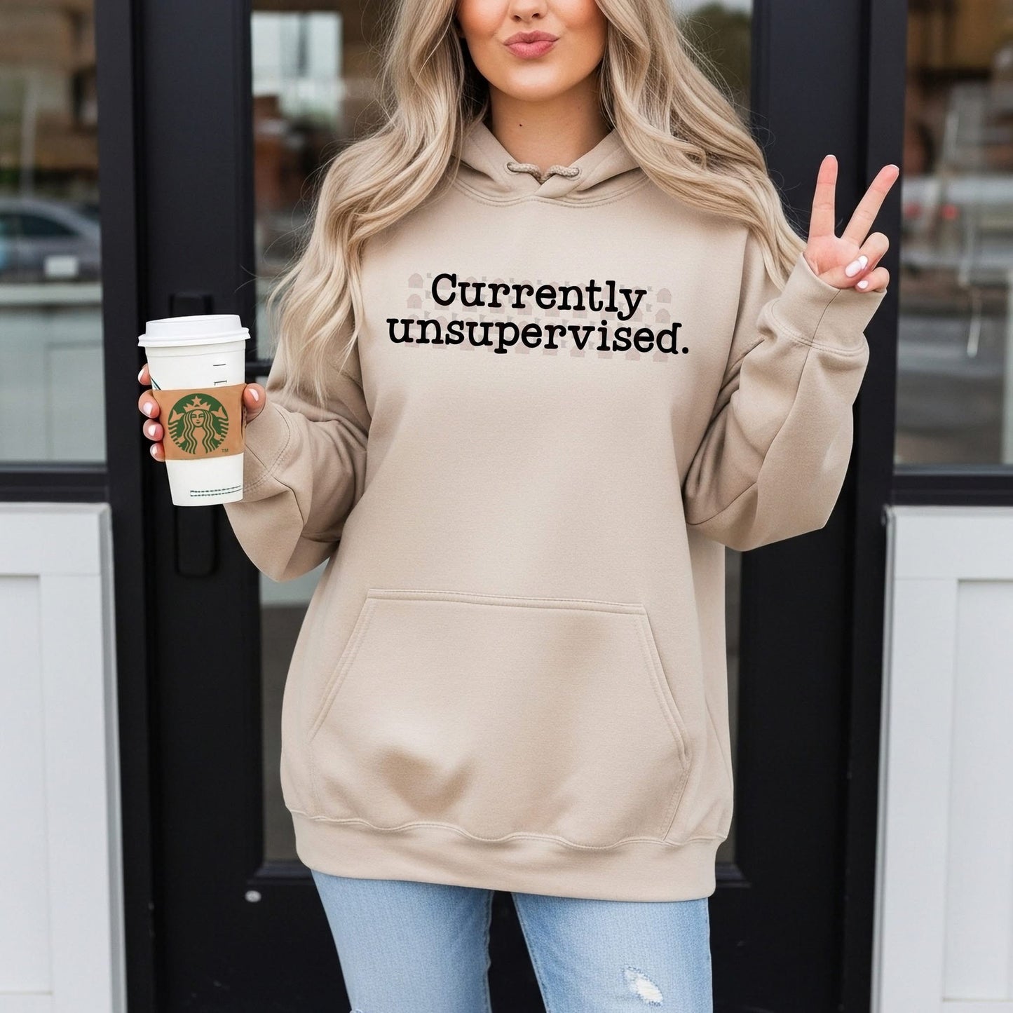 Currently Unsupervised Graphic Shirt