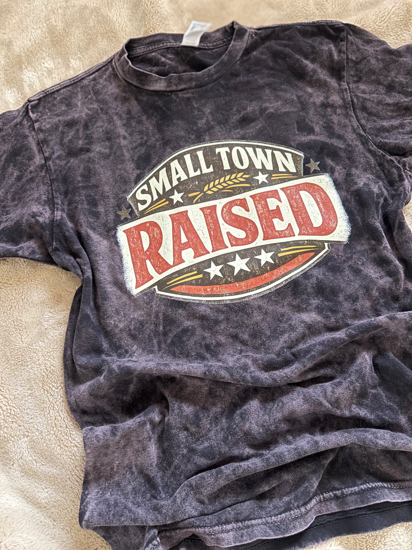 Small Town Raised Graphic T-Shirt