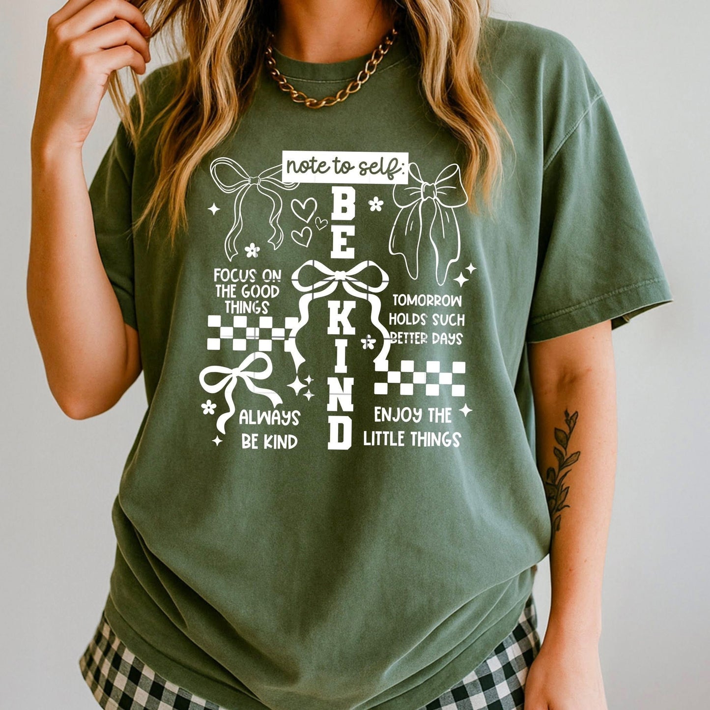 Note To Self, Be Kind Graphic Shirt