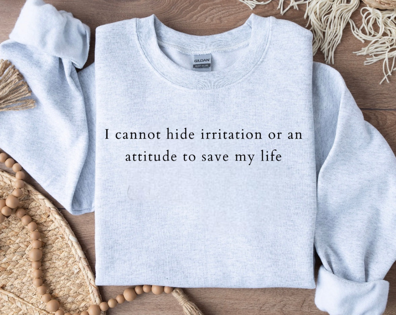 Irritation & Attitude Graphic Shirt