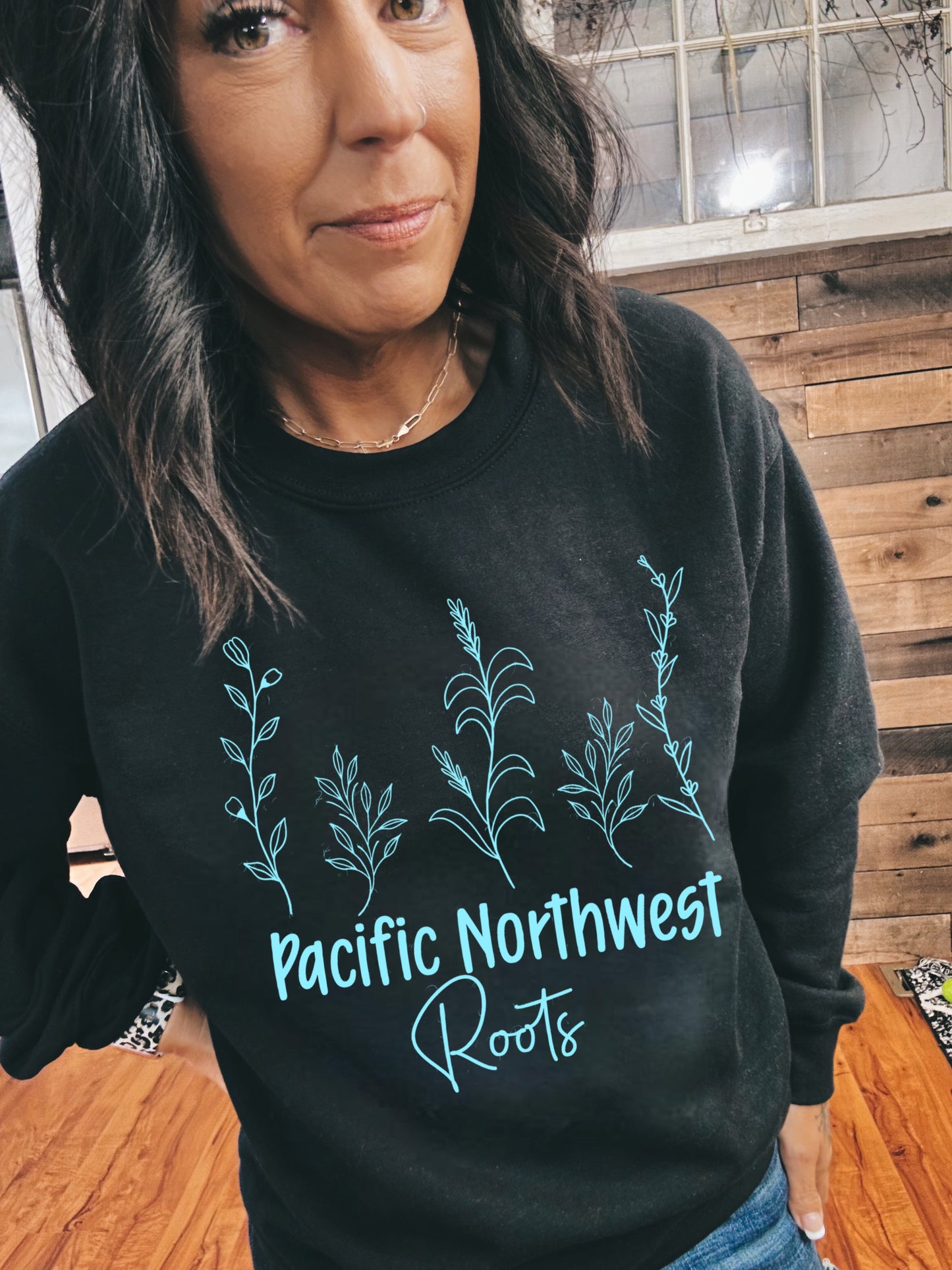 Floral PNW Crewneck