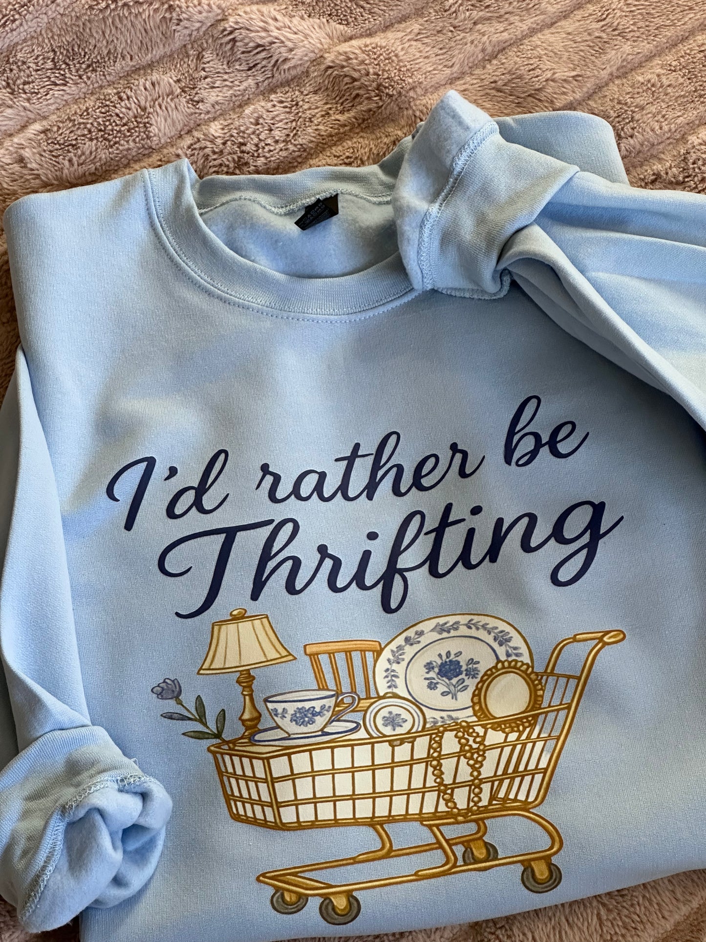 I’d rather be thrifting Graphic Shirt