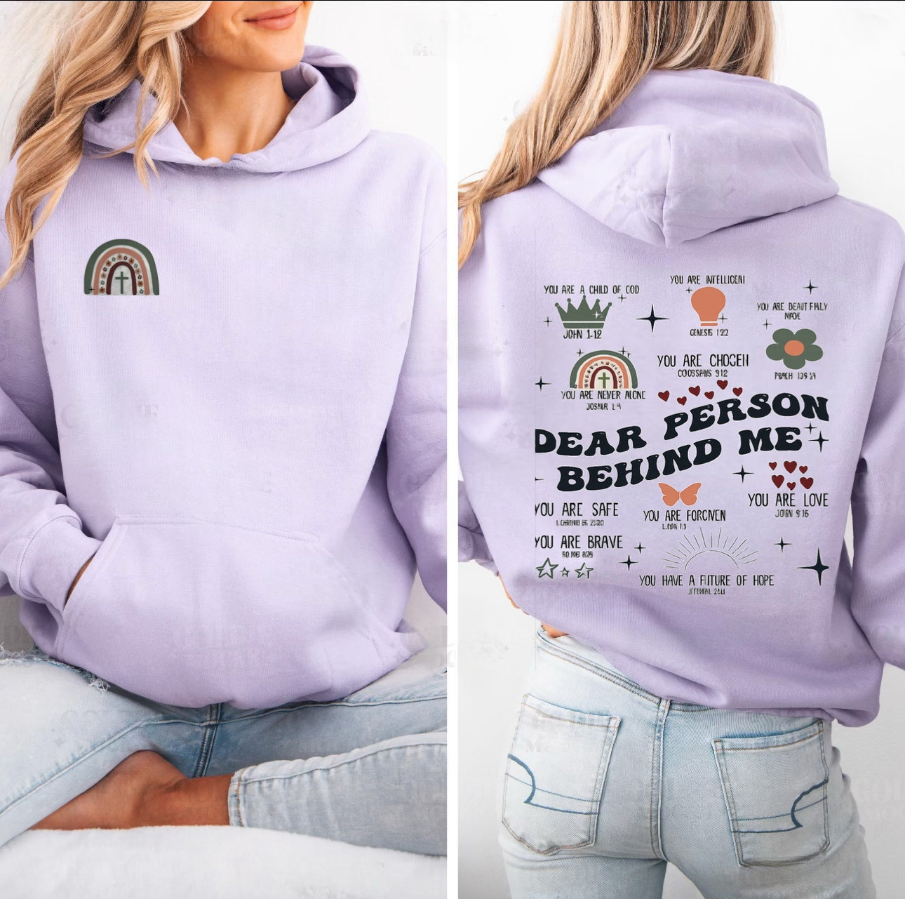Dear Person Behind Me Hoodie