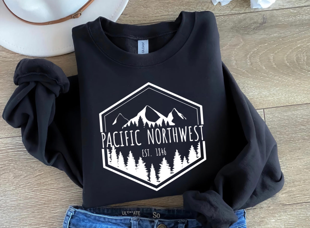Exclusive Pacific Northwest Crewneck