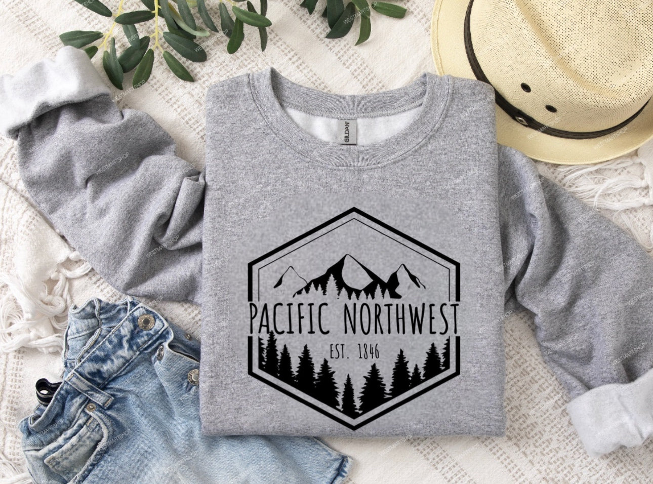 Pacific Northwest Crewneck