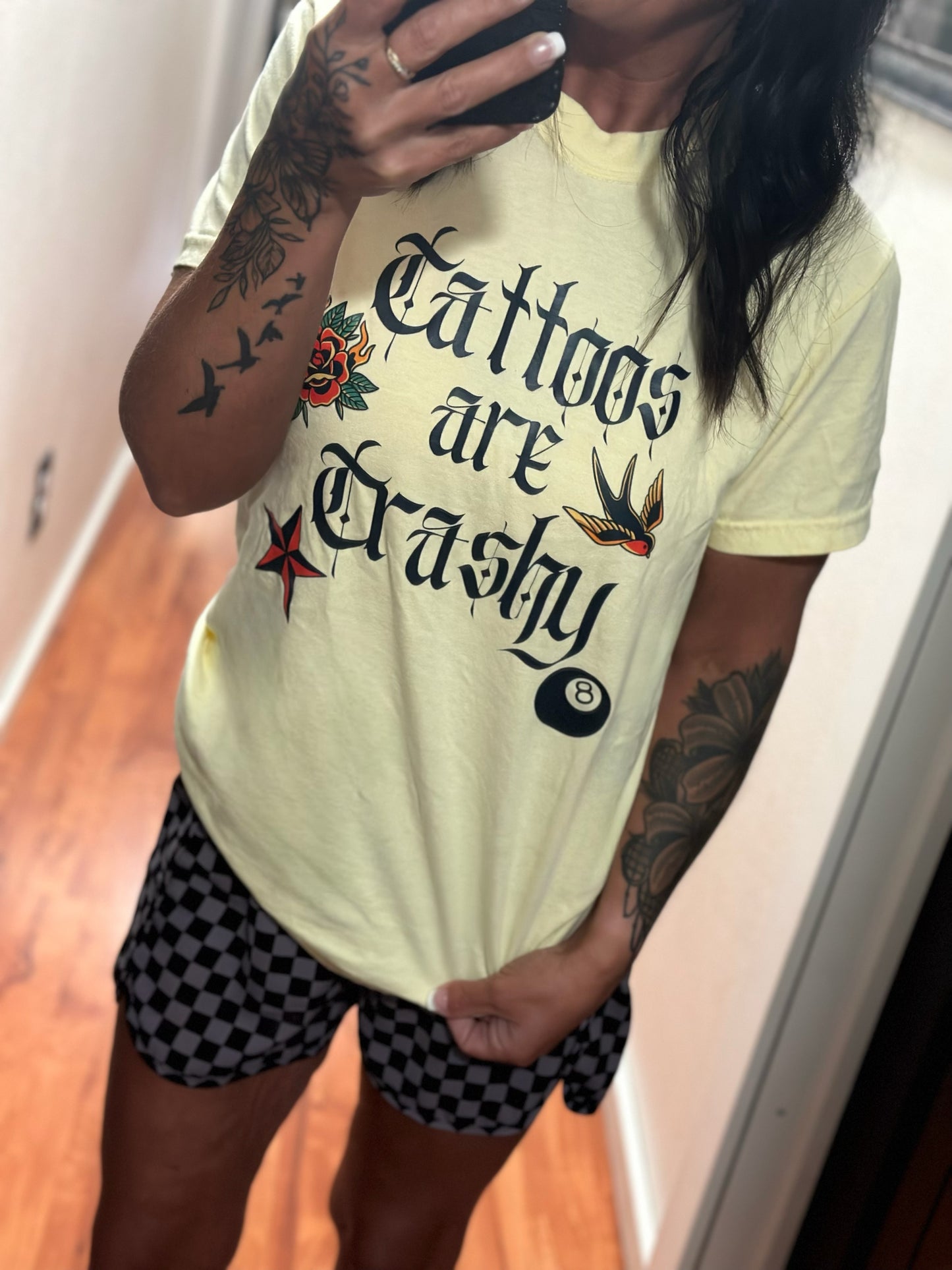 Tattoo’s are Trashy Vintage T-Shirt