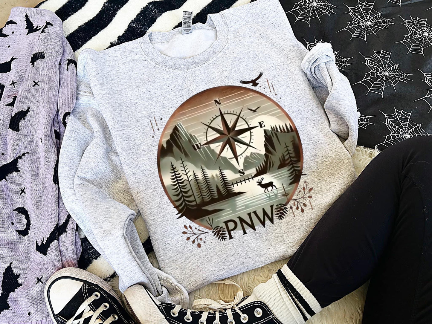 PNW Compass Graphic Shirt