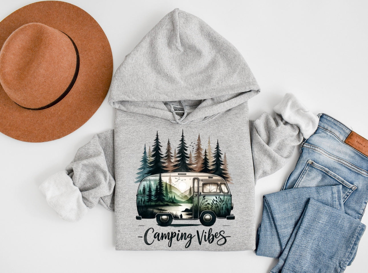 Camping Vibes Graphic Shirt