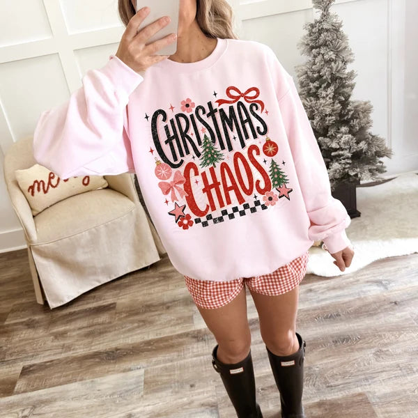 Christmas Chaos Graphic Shirt