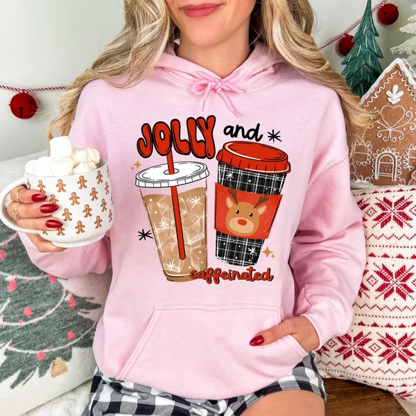 Jolly And Caffeinated Graphic Shirt