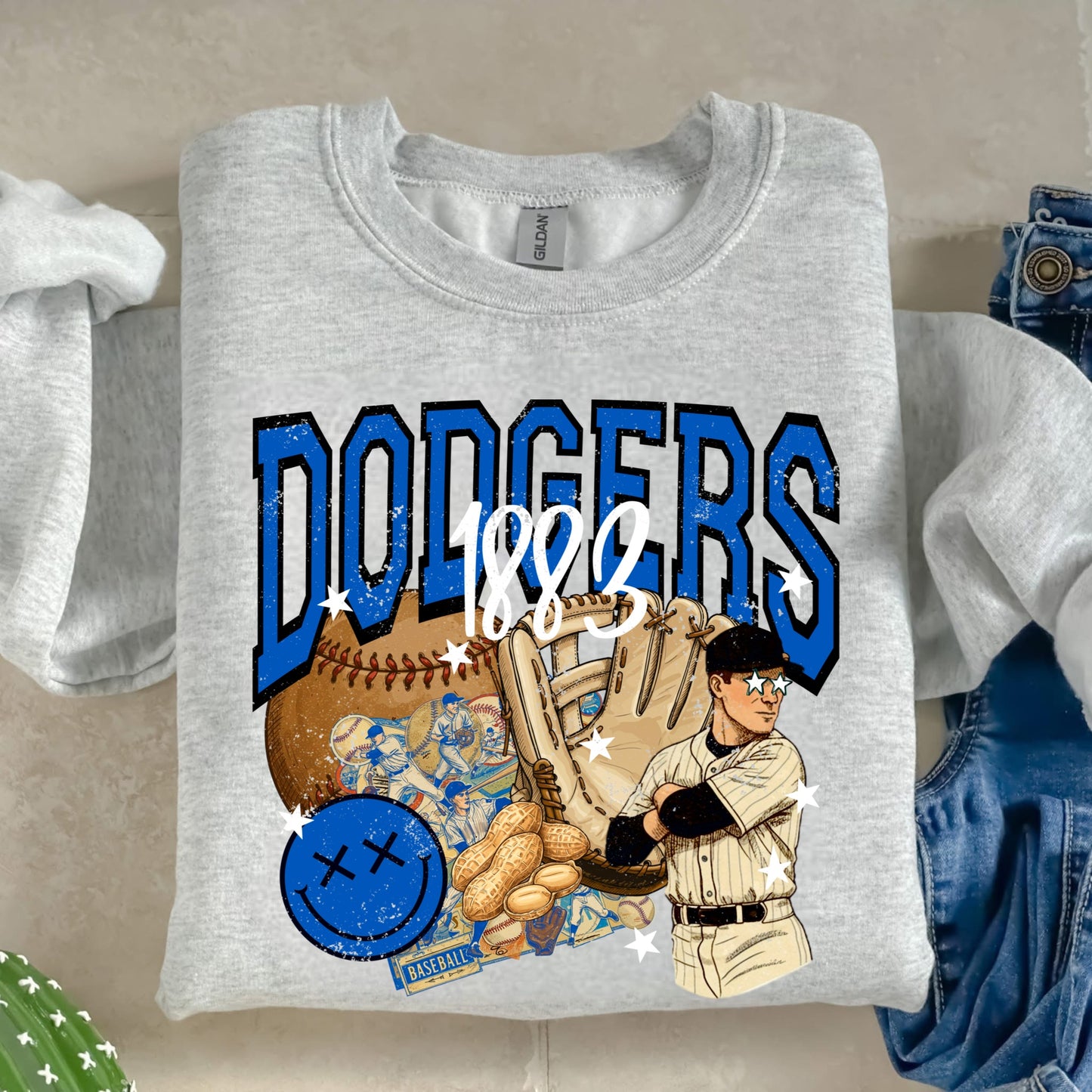 Vintage Dodger Graphic Sweatshirt