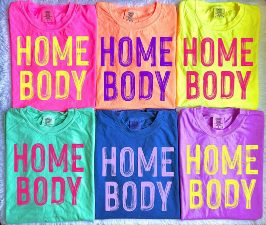 Neon Summer Homebody Graphic T-Shirt