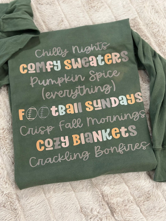 Cozy Blankets Graphic Shirt