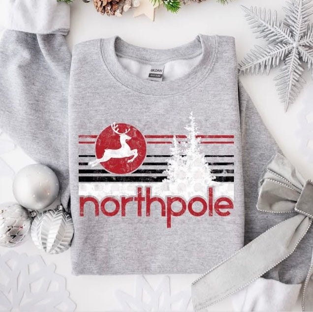 North Pole  Graphic Shirt