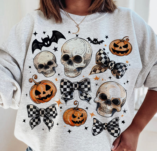 Skelly + Bows Graphic Shirt