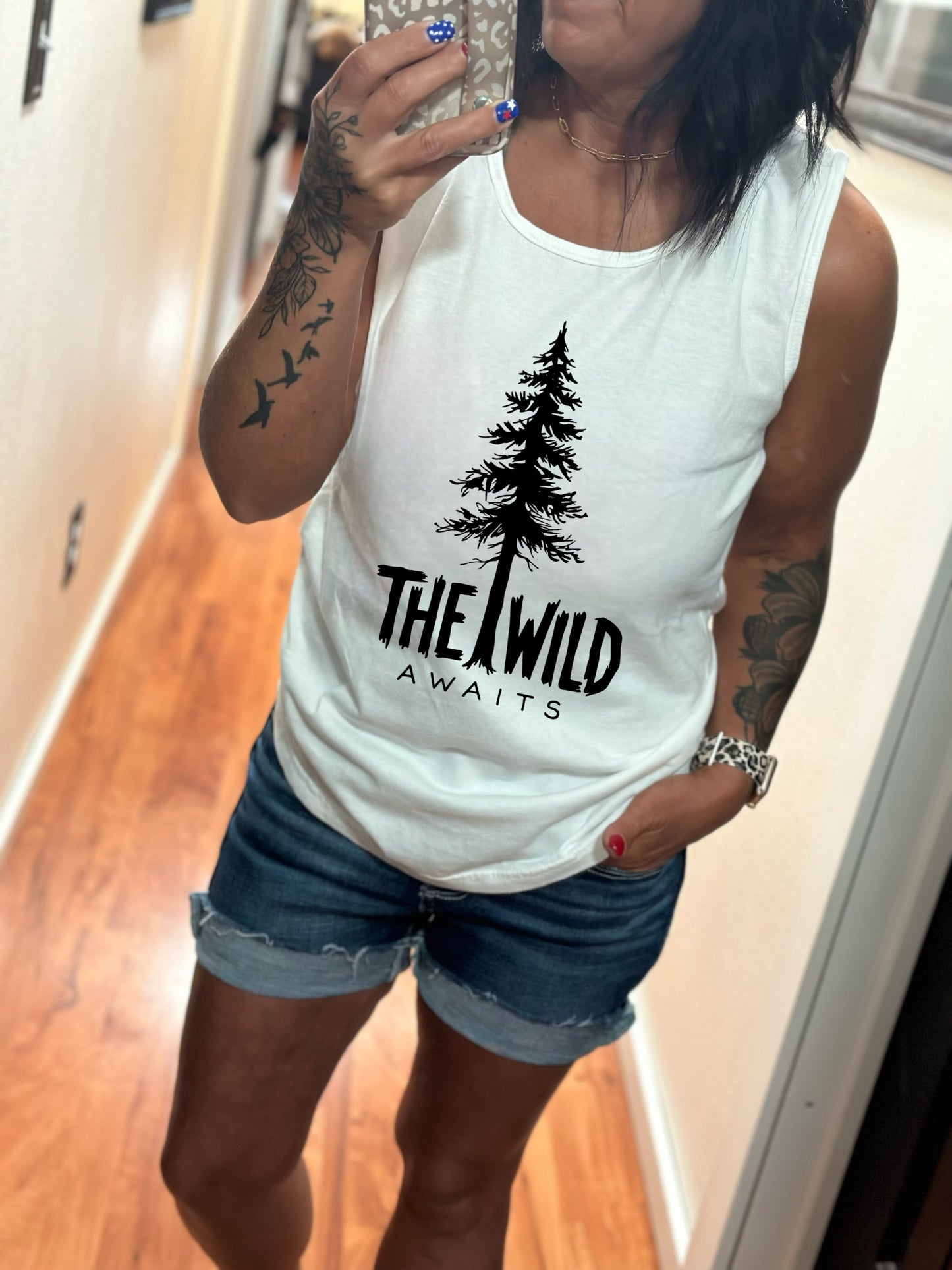 The Wild Awaits Tank Top