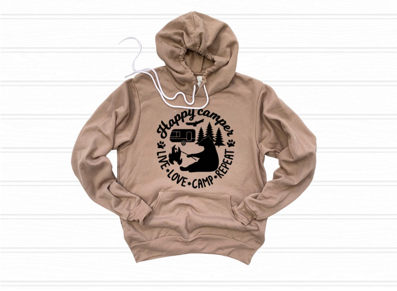 Happy Camper Premium Sweatshirt