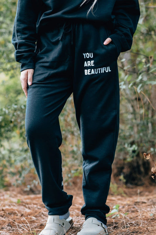 You are Beautiful Graphic Joggers