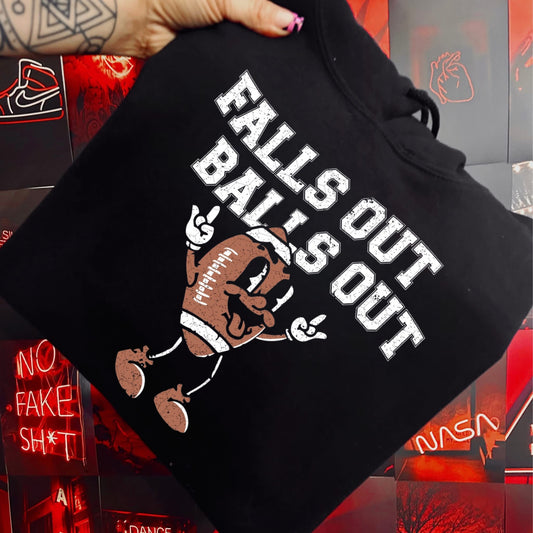 Falls Out Balls Out Graphic Shirt