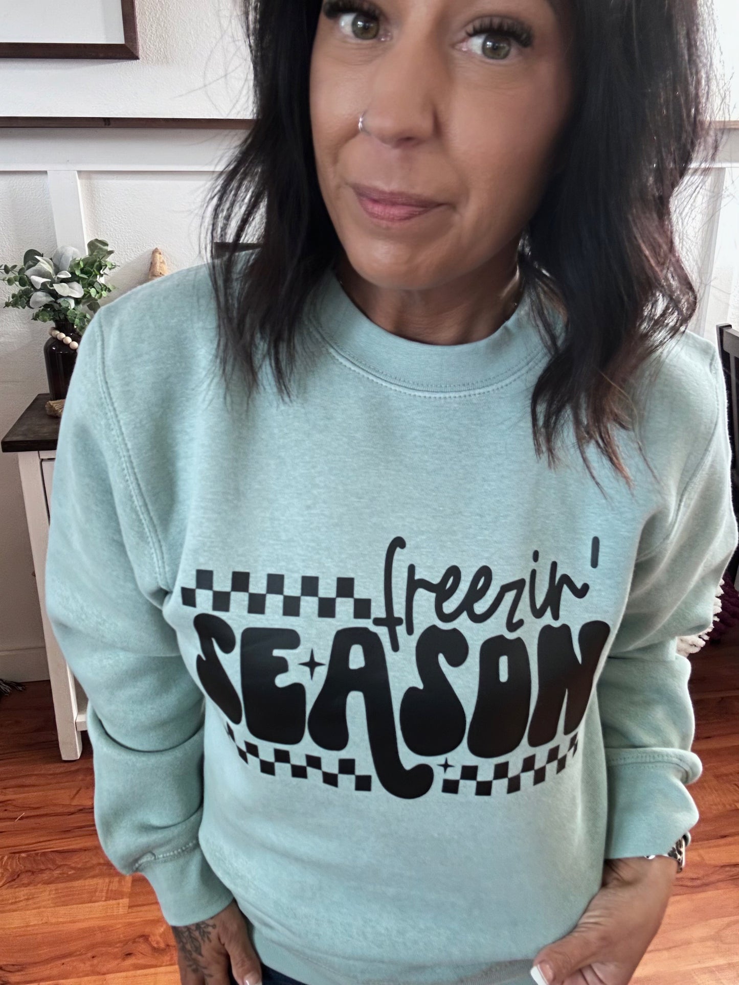 Freezin' Season Heavy weight Crewneck