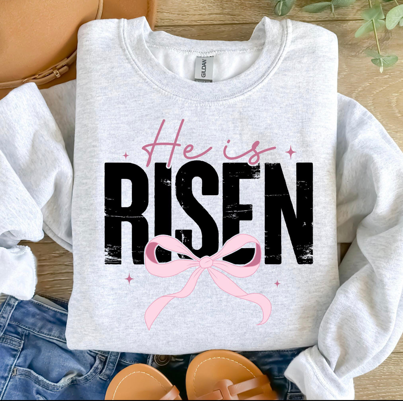 He is Risen Graphic Sweatshirt