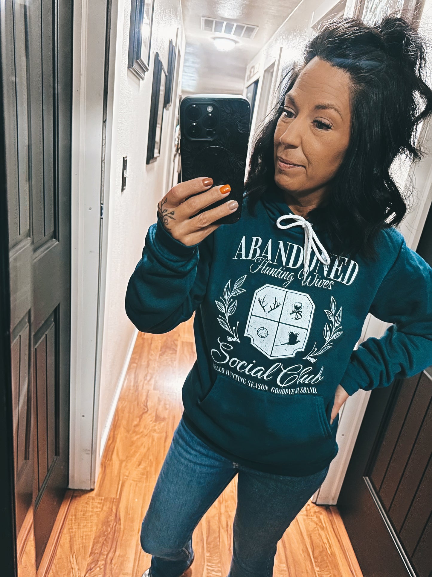 Abandon Hunting Wives Club Hoodie