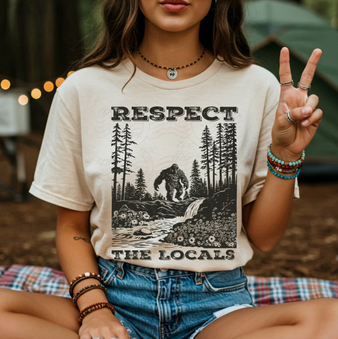 Respect The Locals Graphic Shirt