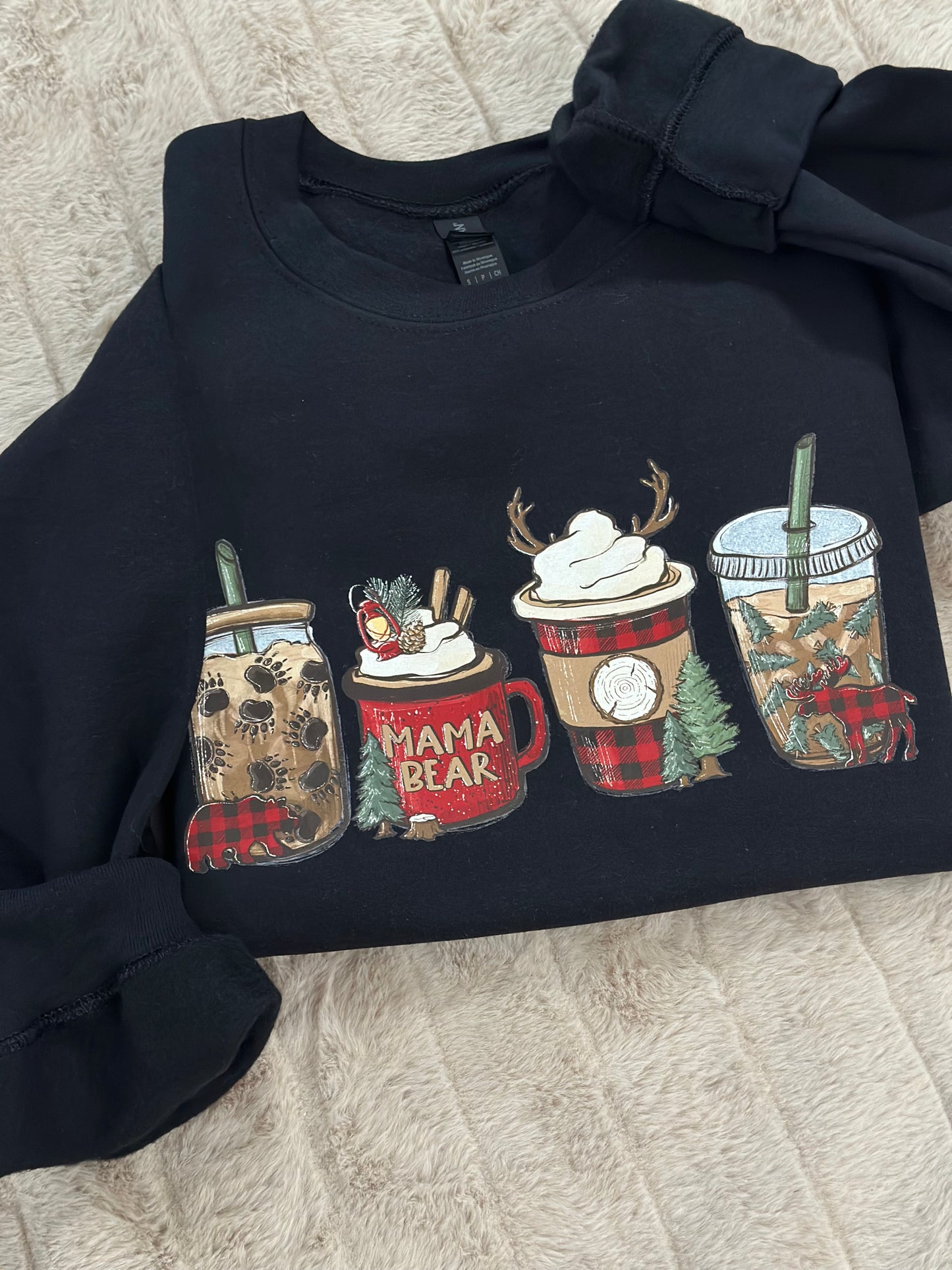 Winter Plaid Coffee’s Graphic Shirt