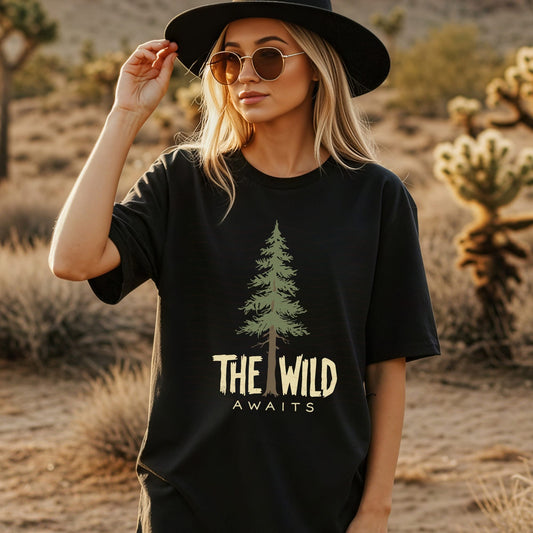 The Wild Awaits Graphic Shirt