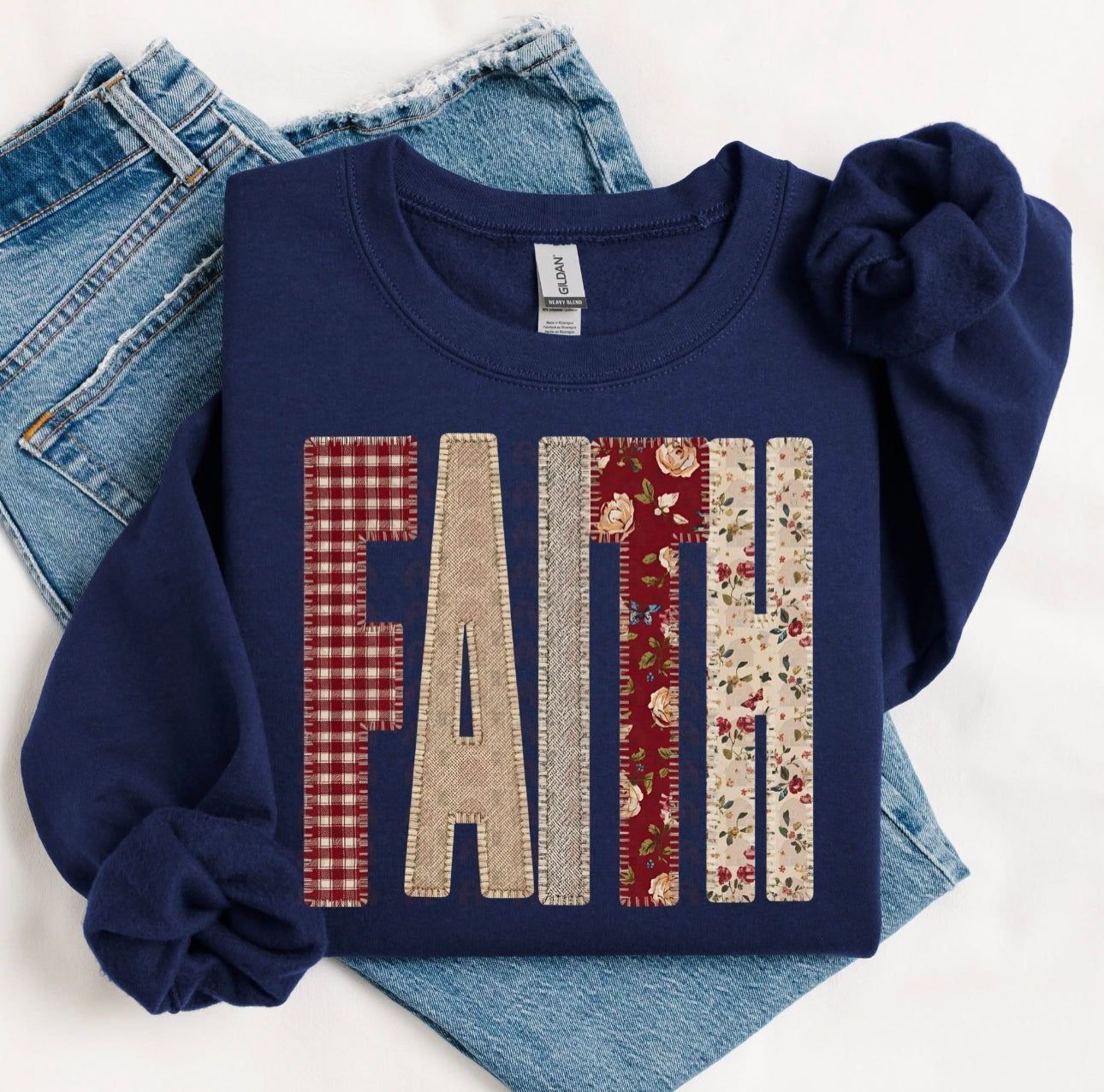 Stitched Faith Graphic Shirt