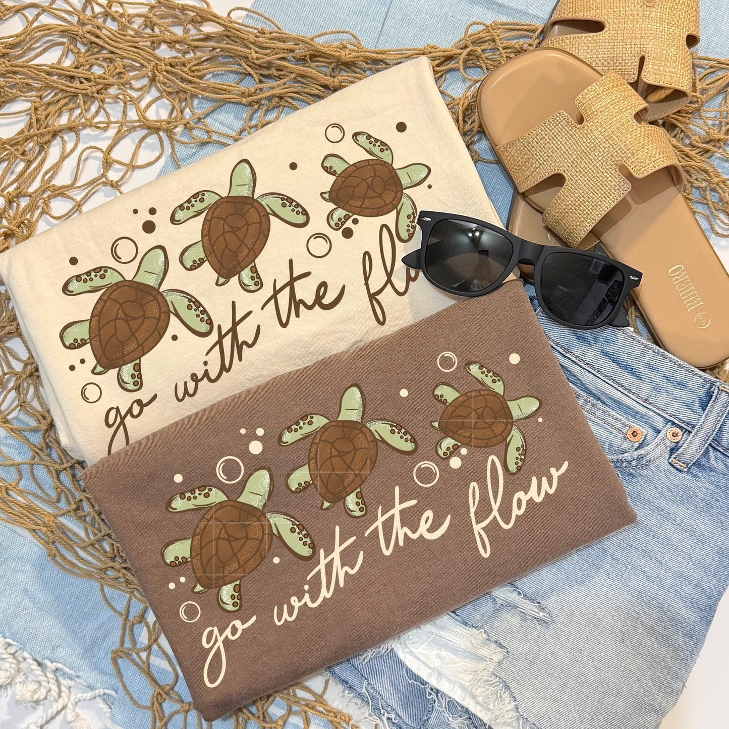 Go With The Flow Graphic Shirt