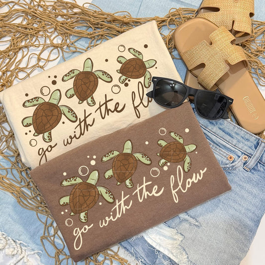 Go With The Flow Graphic Shirt