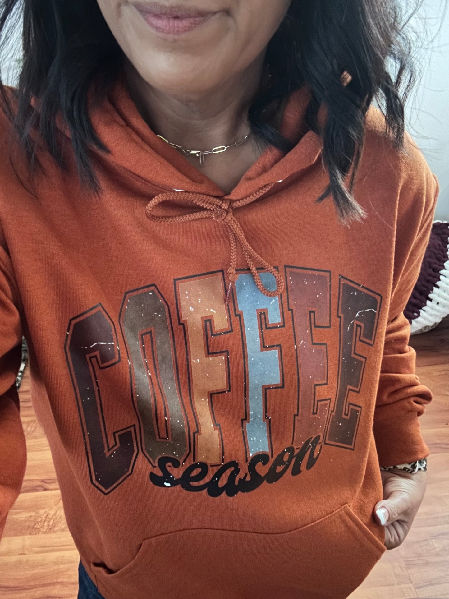 Coffee Season Graphic Hoodie