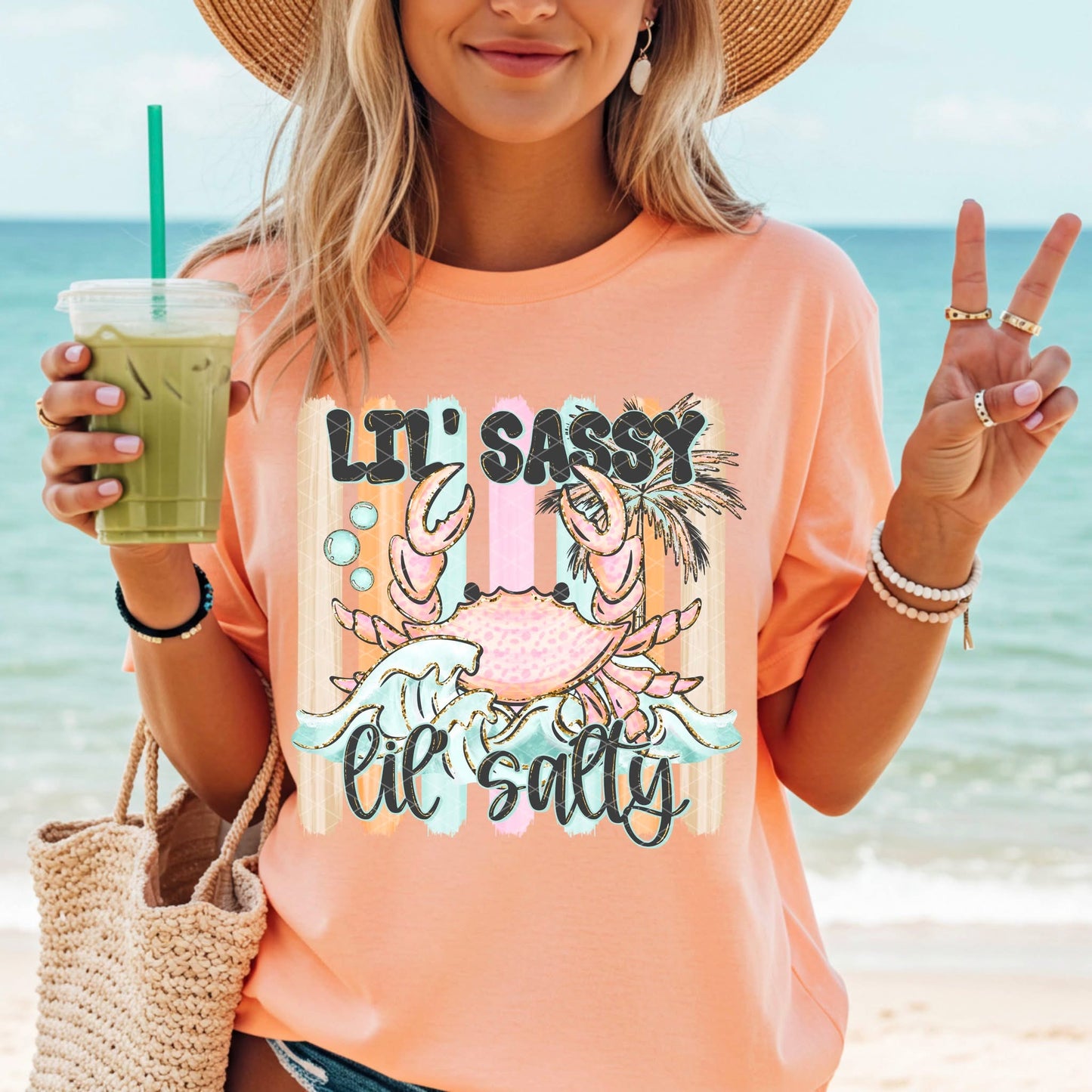 Lil’ Sassy Lil’ Salty Graphic Shirt