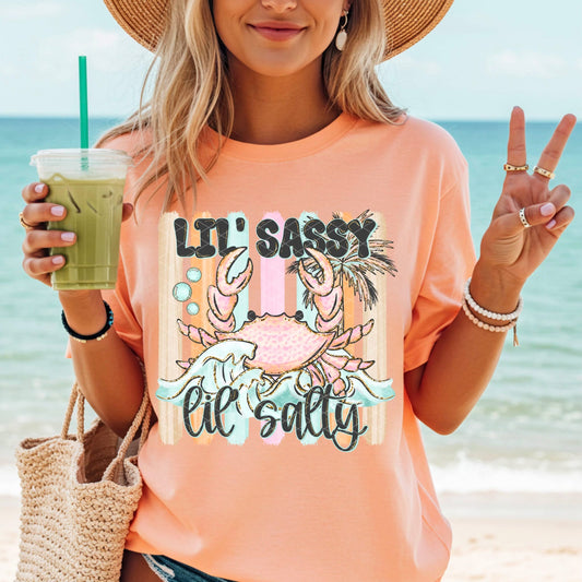 Lil’ Sassy Lil’ Salty Graphic Shirt