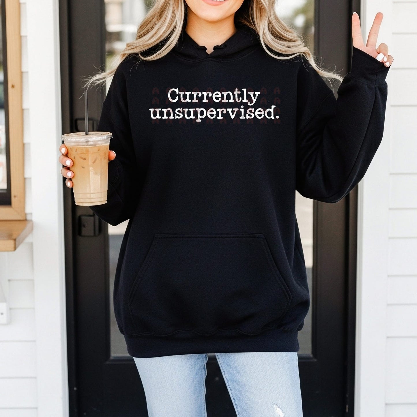 Currently Unsupervised Graphic Shirt