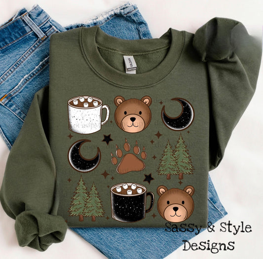 Outdoor Bears, Mugs & Tree's Shirt