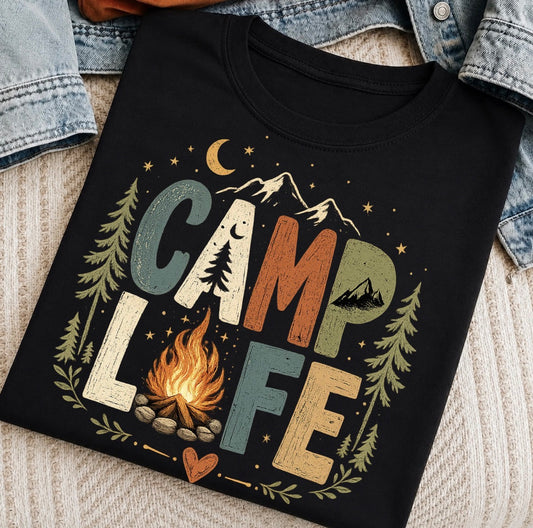 Camp Life Graphic Shirt