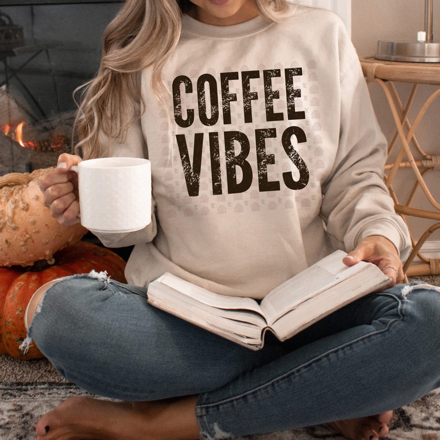 Coffee Vibes Graphic T-Shirt
