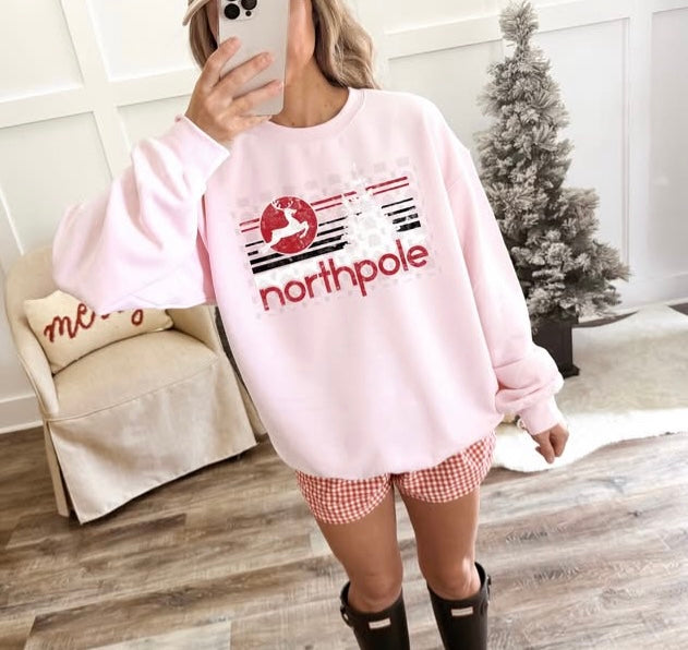 North Pole  Graphic Shirt