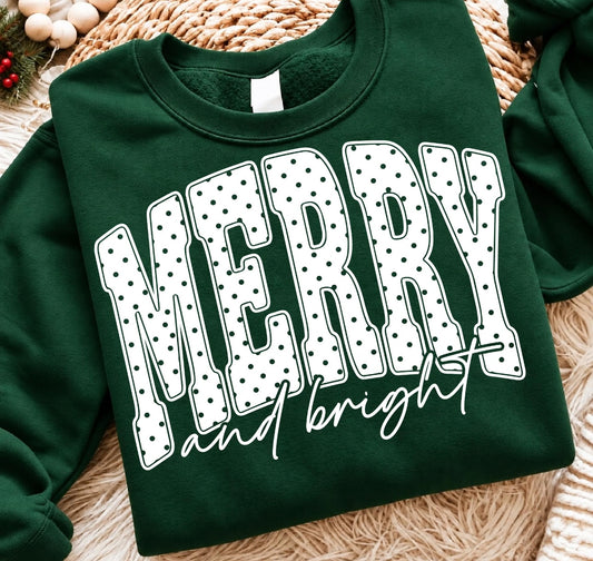 Merry and Bright Graphic Shirt