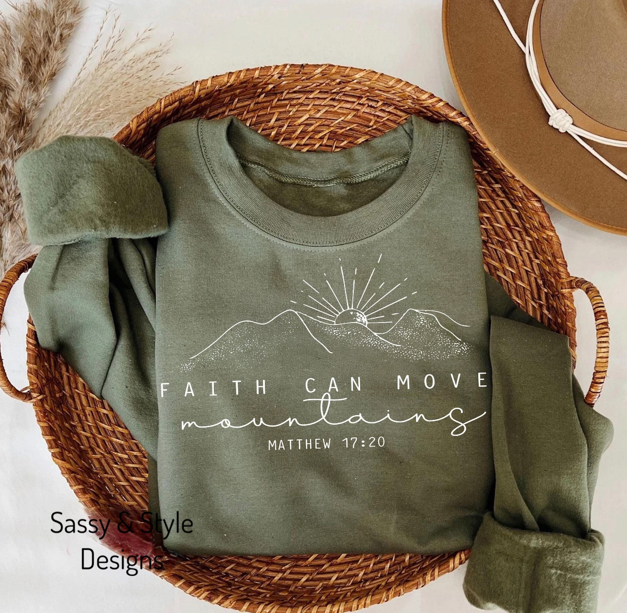 Faith Can Move Mountains Graphic Shirt