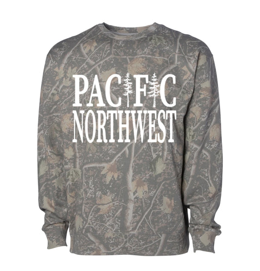 Pacific Northwest Camo Sweatshirt