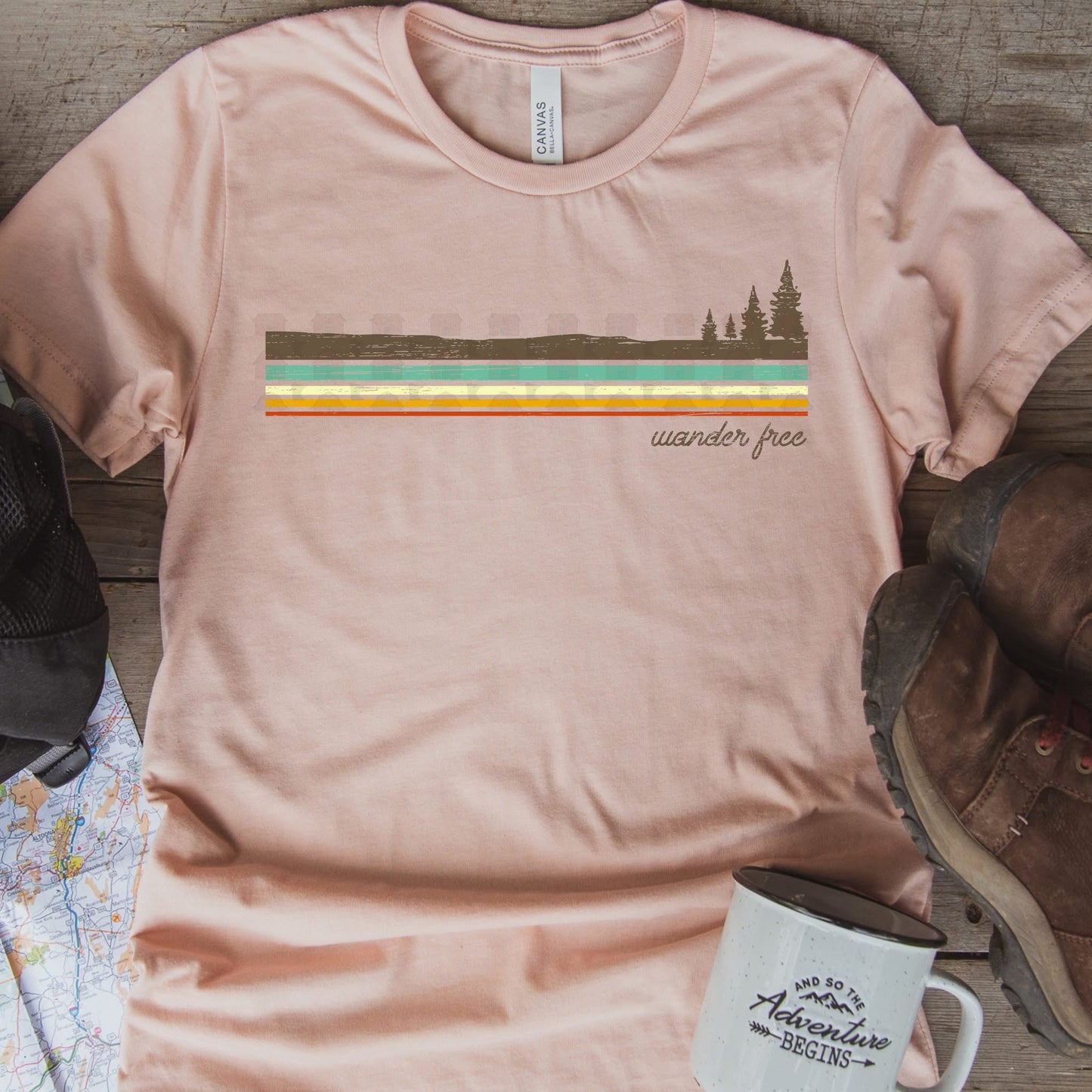 Wander Free Graphic T-Shirt